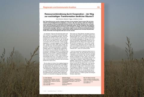 erste Seite der Veröffentlichung